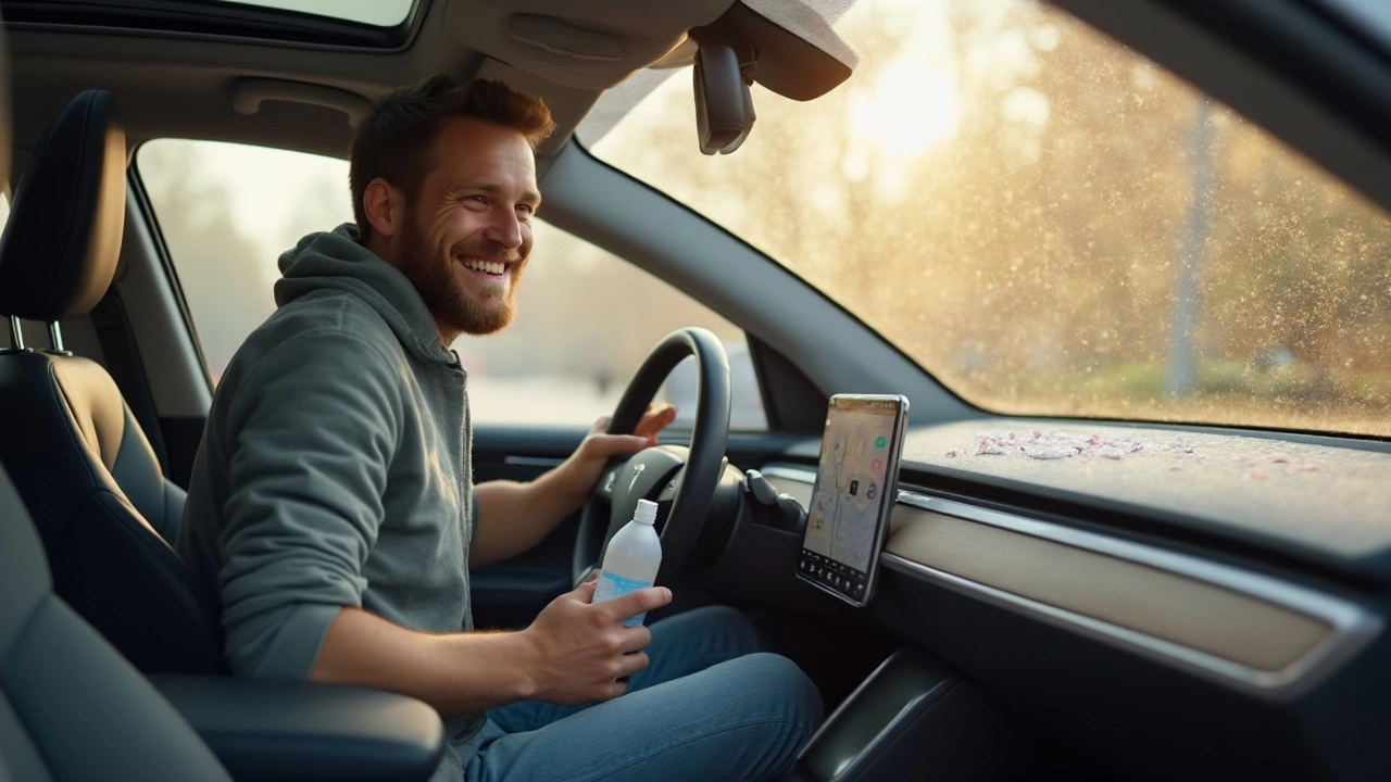 Jak vyčistit auto zevnitř: Čistota uvnitř Tesly na první dobrou