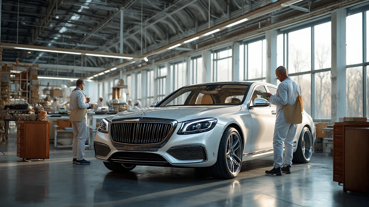 Kde se vyrábí Maybach: tajemství výroby luxusních vozů