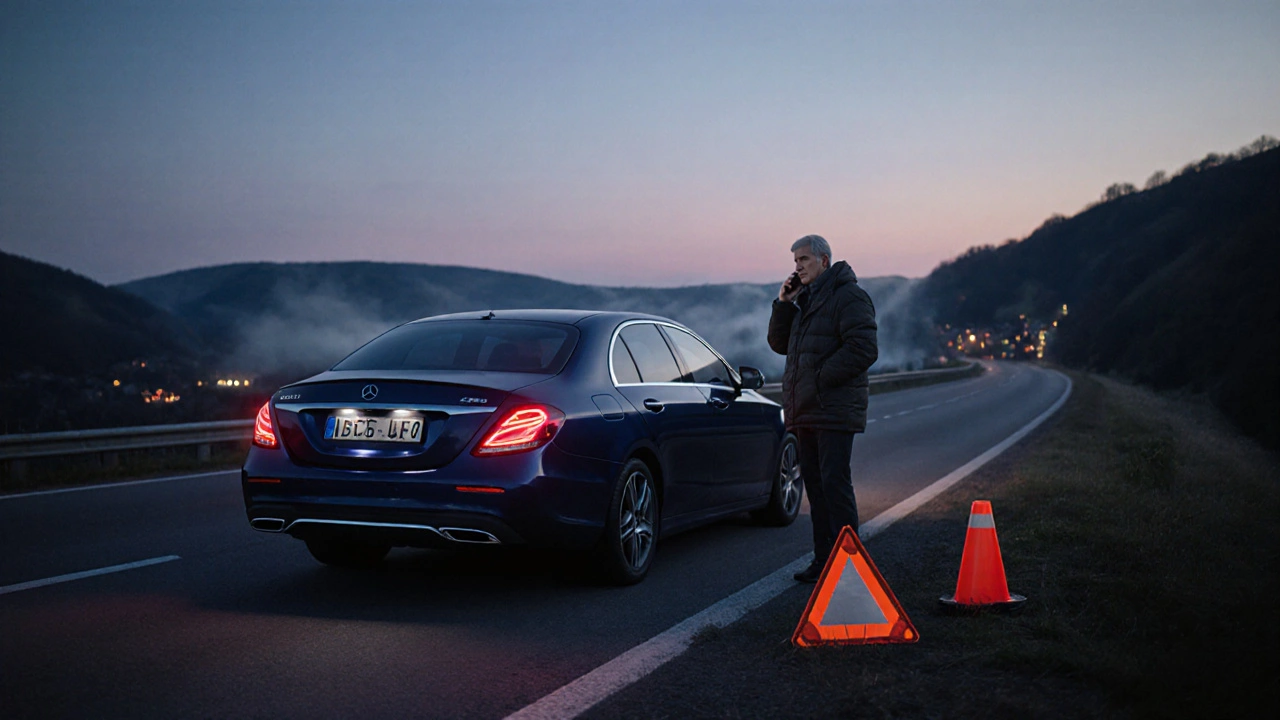 Kdy lze nechat odtáhnout auto? Praktický průvodce pro řidiče Mercedes‑Benz