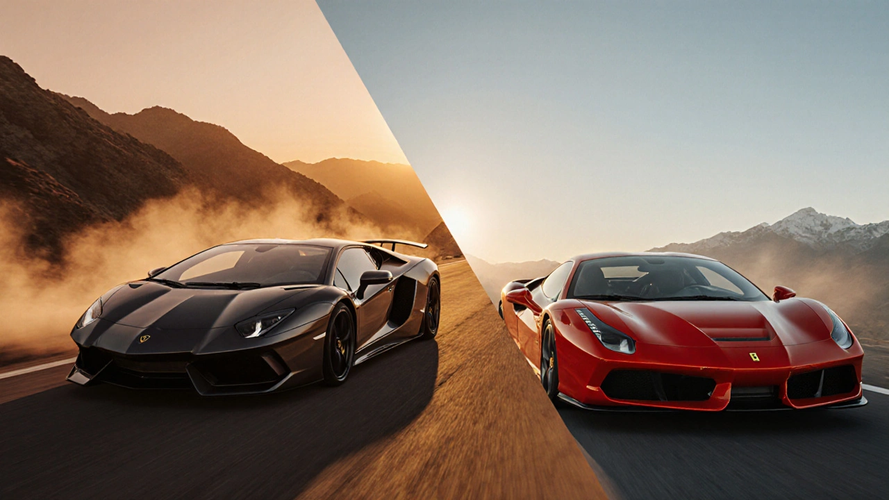 Lamborghini vs Ferrari: Které sportovní auto je lepší?