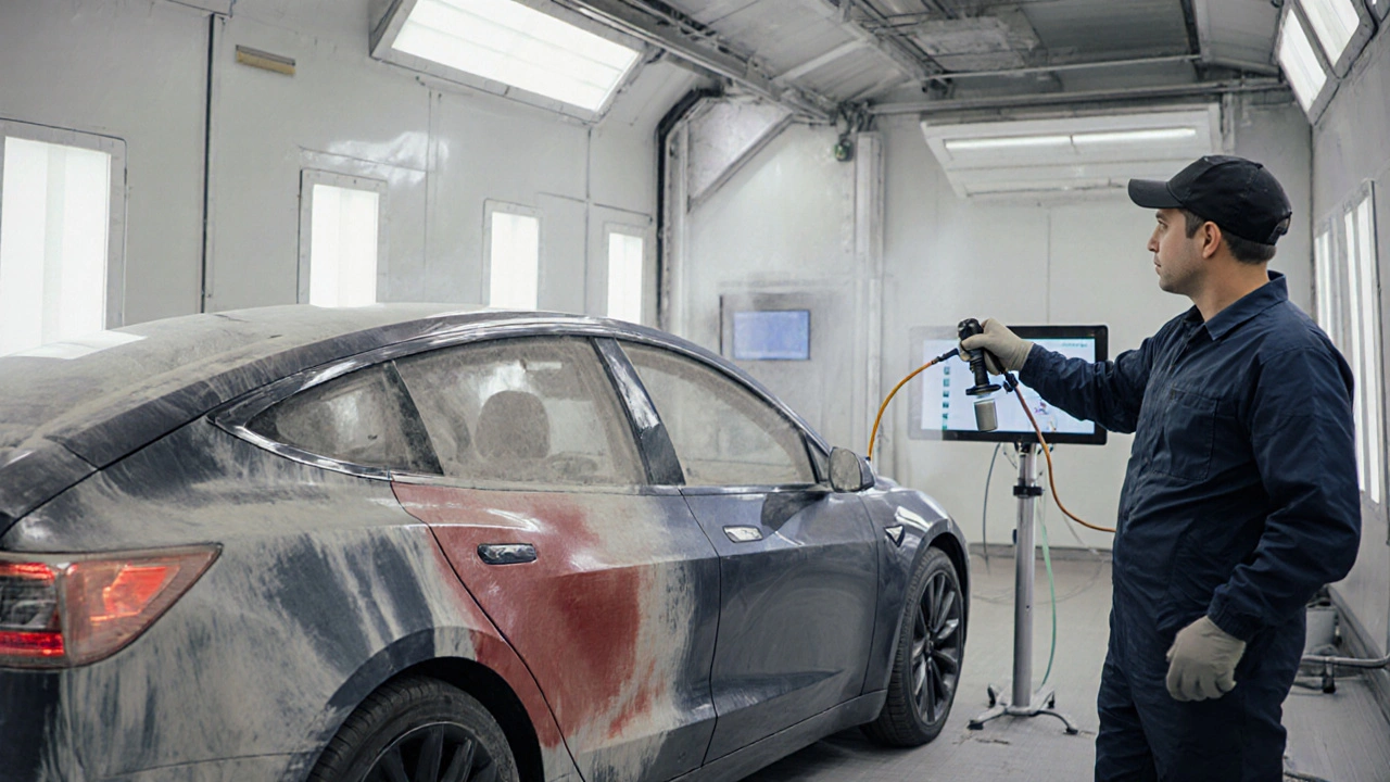 Kolik stojí nový lak na auto? Cena výměny laků u Tesla v roce 2025