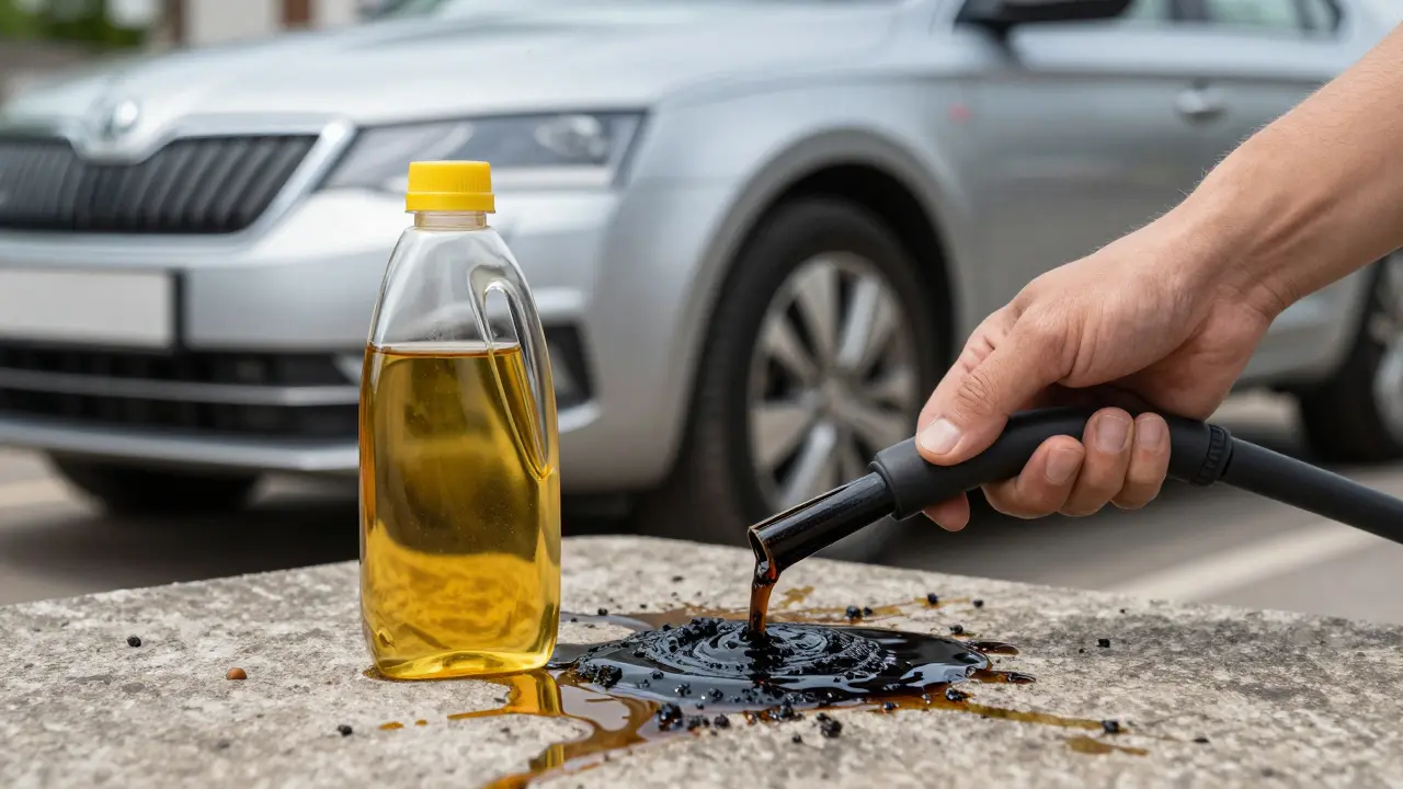 Jak poznat, že je potřeba vyměnit olej v autě Škoda