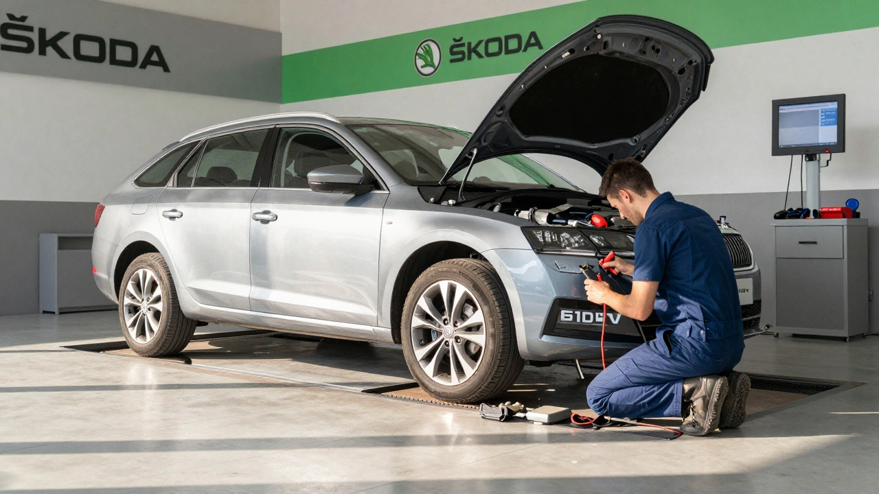 Kolik stojí technická prohlídka Škoda v roce 2024?