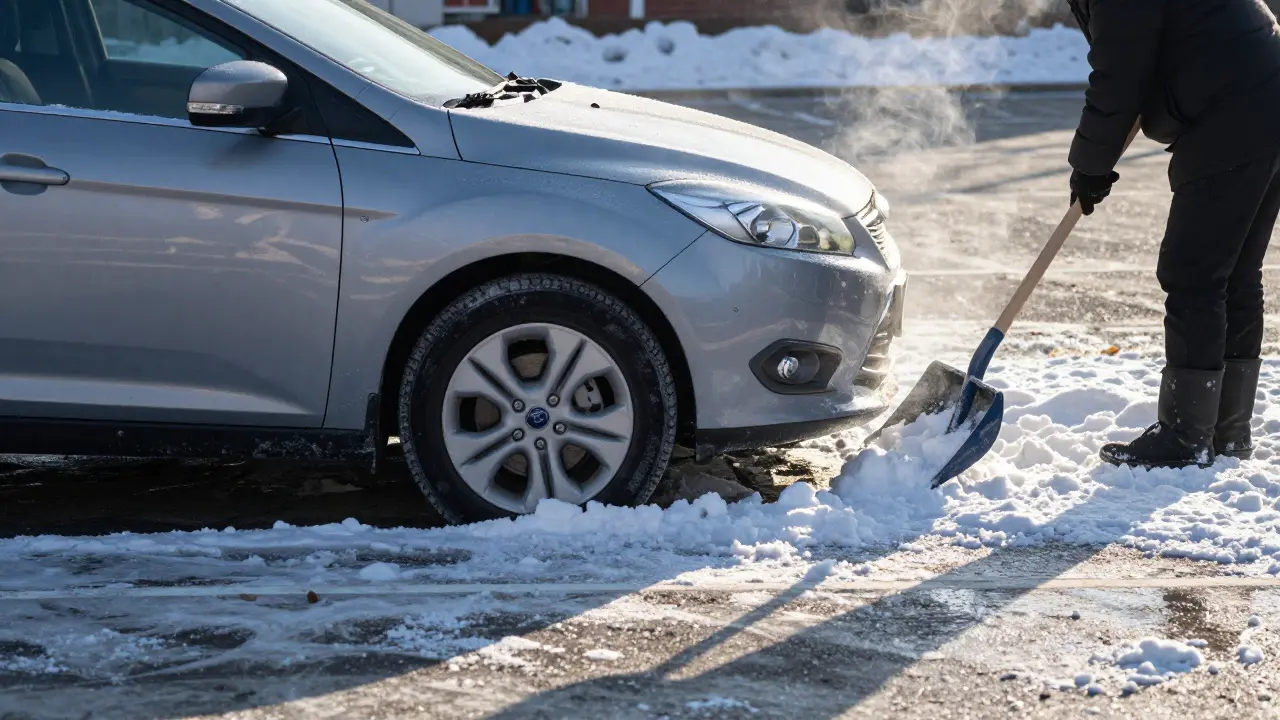 Jak vyprostit zapadlé auto: praktický návod pro zasněžené nebo zabořené vozidlo
