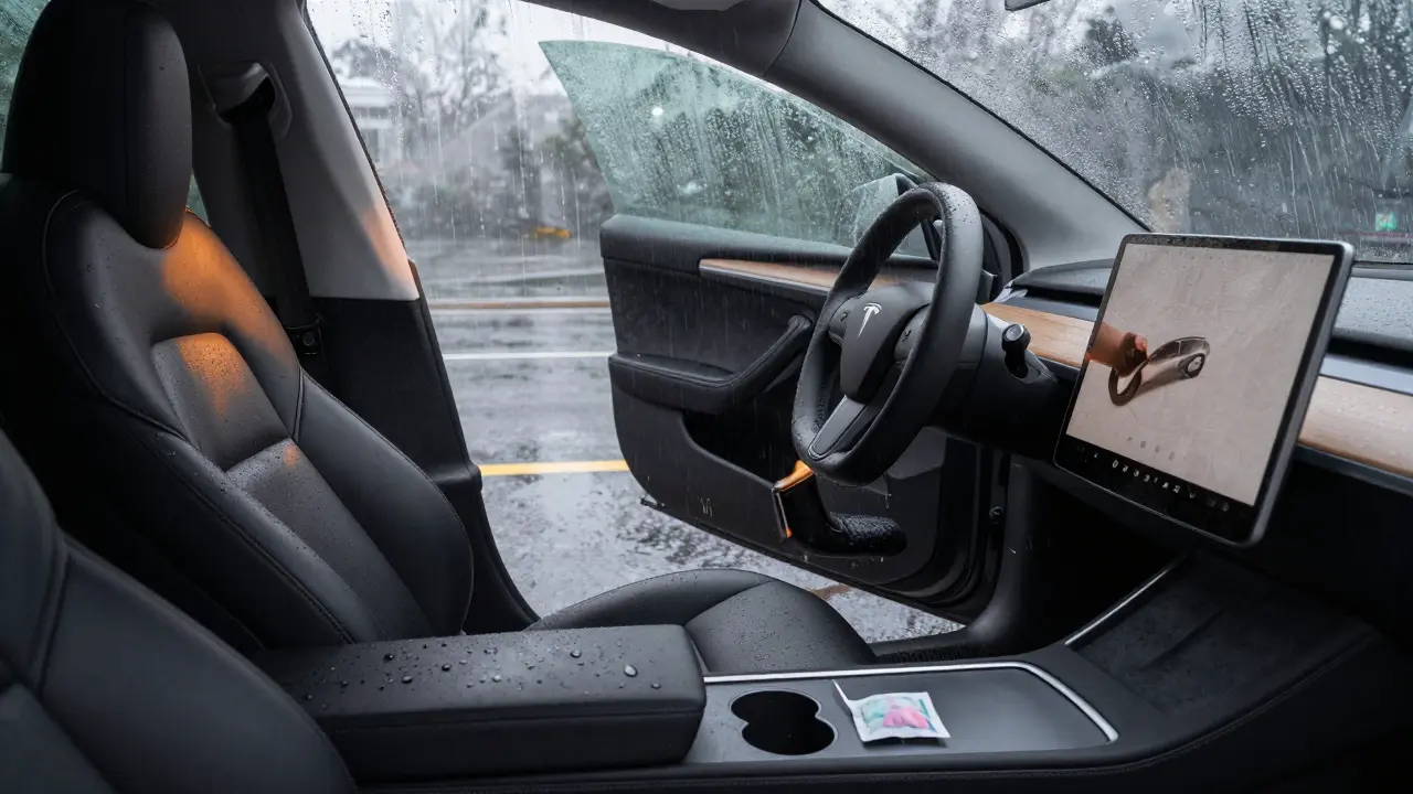 Jak vysušit auto zevnitř: praktické tipy pro Tesla a jiné elektromobily