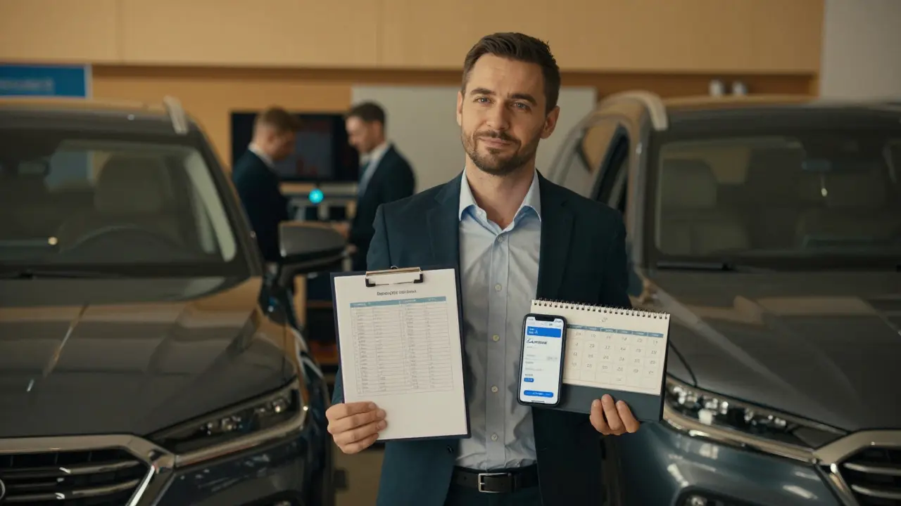 Nejúspěšnější prodejce Hyundai v Brně stojí vedle dvou Palisade s dokumentací 23 prodaných aut.