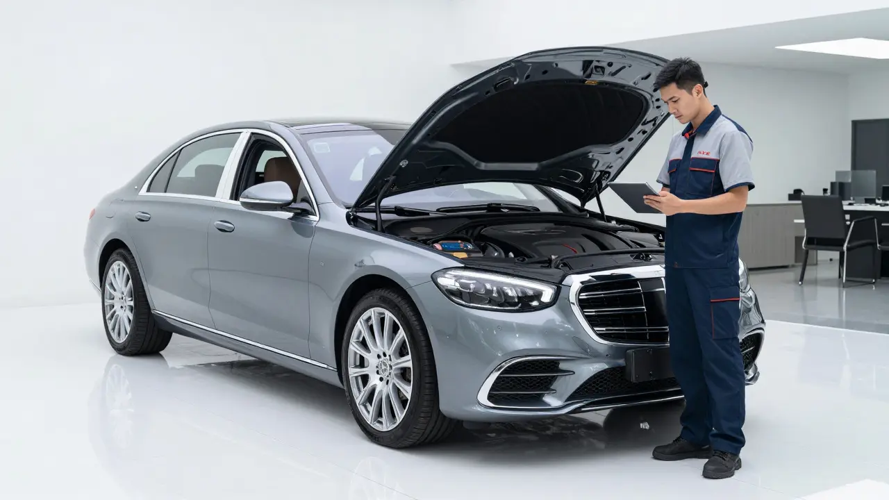 Cena výměny oleje v Mercedesu: Kolik to stojí v roce 2026?